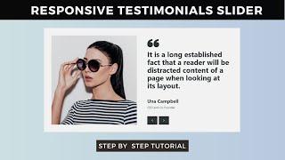 How to Create Responsive Testimonials Slider in WordPress using Block Slider