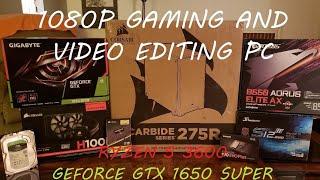 Ryzen 5 3600 / GTX 1650 Super - 1080P Gaming PC & Video Editing Unboxing and Build (October 2020)