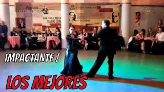 Tango performance, Jonathan Spitel, Betsabet Flores  La Chiflada milonga