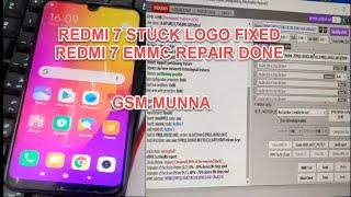 Redmi 7 Stuck on logo EMMC Repair Consumed 90% fixed Free Download