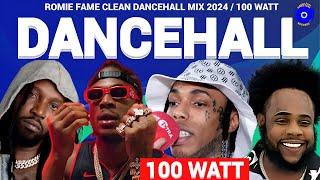 (Clean) Dancehall Mix 2024,100 WATT Kraff, Squash, Masicka, Mavado, Valiant, Chronic Law, Romie Fame