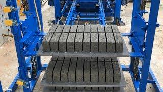 QT4 18 automatic hydraulic cement concrete standard brick making machine in Zimbabwe and Botswana