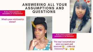 ROENA ROBINSON || ANSWERING ALL YOURS ASSUMPTIONS AND QUESTIONS ABOUT ME ! 