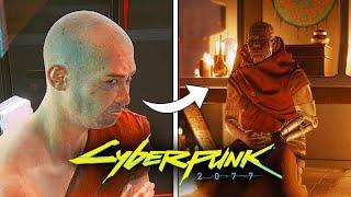 CYBERPUNK 2077 - Kill to Save Monk vs Non Lethal to Save Monk (Sacrum Profanum Monk Side Job)