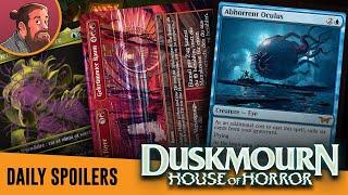 Duskmourn MTG Spoilers | Toy Legend, Free Casting Room, Massive Creepy Eye, Tamiyo Saga and More!