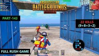 PUBG MOBILE | AMAZING "22 KILLS" FULL RUSH GAMEPLAY NOVO LANDING