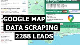 Google Maps Data Scraping with Business Emails | Supports Multiple Keywords at Once!