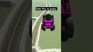 Indian bike 3D car dropfree fire vs pubg ️