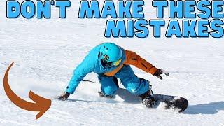 Don't Make These 5 Intermediate Snowboarder Mistakes!