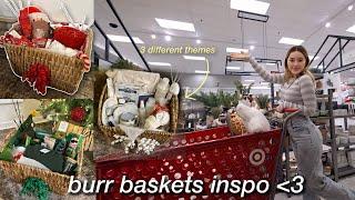 making the *ultimate* BURR baskets for my friends  | XMAS shopping + decorating