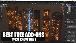 Blender Free Addons You Probably Missed!