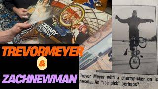 X games medalist Trevor Meyer and Zachary Newman with a powers bmx museum tour