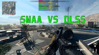 Warzone 2.0: 2xSMAA + Fidelity FX vs DLSS Quality (1440P)