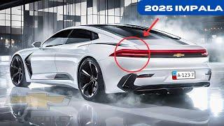 ALL NEW 2025 Chevy Impala Revealed - First Look, Interior & Exterior Details!