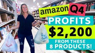 Amazon FBA Q4 Profits: $2,200 From Eight Products with Retail Arbitrage