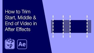 How to Trim Start, Middle & End of Video in After Effects