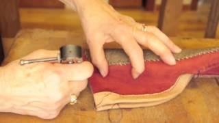 simple shoemaking: How to make the chukka moccasin