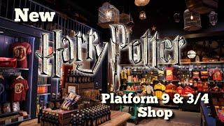 Explore The New Expanded Harry Potter Platform 9 3/4 Store At Kings Cross Station, London With Me!