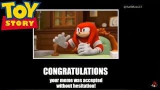 Knuckles Approves/Denies Every Pixar Movie