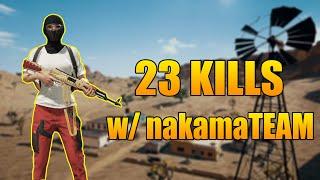 23Kills w/nakamaTEAM | PubgMobileEmulator | TIBU