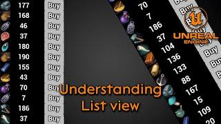 Understanding List View - Unreal Engine 5 Beginner tutorial