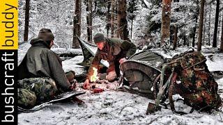 Bivvy Snow Overnighter | Dakota Fire | Carinthia Observer | Winter Bushcraft | Primus Omnilite TI