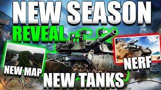 NEW SEASON, WIESEL NERF, TANK BUFFS!! World of Tanks Console NEWS
