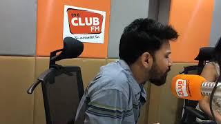 Chat with Singer Karthik at Club FM UAE studio