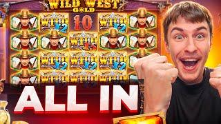 ALL IN В WILD WEST GOLD / КУПИЛ БОНУСКУ ЗА ???.???Р И ПОЙМАЛ МОЩНЫЙ ЗАНОС?