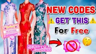 NEW CODES ️ How to get LUNAR NEW YEAR’s Dresses for *FREE* in Dress to impress 