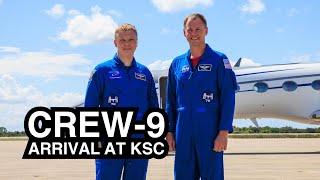 NASA's SpaceX Crew-9 Crew Arrival at Kennedy Space Center