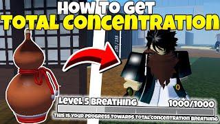 How To Get Complete Total Concentration [Project Slayers]