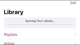 iPhone Stuck On Syncing Your Library Fix