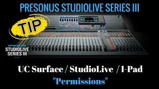 Home Studio - Presonus StudioLive Series III - UC Surface, I-Pad, - HomeRecordingMadeEasy.com