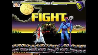 NICK54222 MUGEN: Senna Kyoudou (me) VS Skeletor