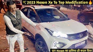  2023 Tata Nexon xe Modified into Xz Nexon Modified Nexon Xe Nexon Base to top Tata Nexon