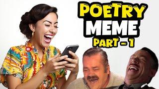 Meme Poetry | Funny Poetry | Funniest Poetry in Urdu | Part 1