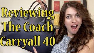 2024 Fall Fashion Trends Haul: Coach Carryall 40 + S.DEER Parisian Fashion