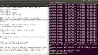 How to install TP LINK TL WN822N v4 driver in Ubuntu16 04