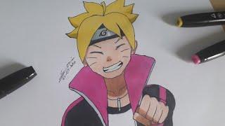 Speed Drawing | UZUMAKI Boruto