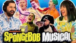 We Watched THE SPONGEBOB MUSICAL For the First Time!! REACTION WITH BIG GIVEAWAY!