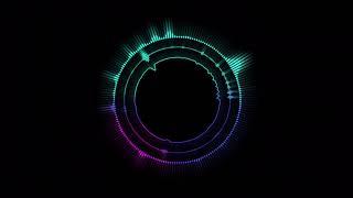  Blue Purple Spectrum DJ Equalizer Ring VJ Loop Video Background for Edits