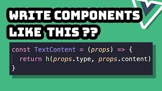 Vue Functional Components Simplified