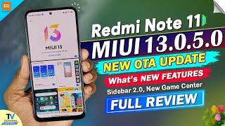REDMI NOTE 11 New MIUI 13.0.5.0 Update Full Review | What's New Features | Redmi Note 11 New Update