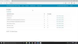 Custom Tests App in ASP.NET MVC 5 for Launchcode South Florida