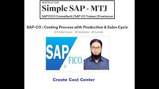 CPPSC-05 : Create Cost Center