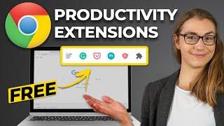 4 BEST Chrome Extensions For Productivity