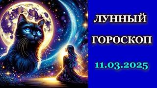 ЛУННЫЙ ГОРОСКОП - 11 МАРТА 2025 / ВТОРНИК / КАК СЛОЖИТСЯ ВАШ ДЕНЬ СЕГОДНЯ? / ЛУННЫЙ КАЛЕНДАРЬ