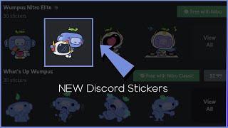 [FREE] How to get the NEW stickers in Discord!!!