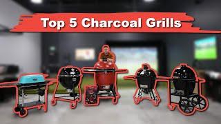 2022 Top 5 Charcoal Grills (Kamado Joe vs Goldens vs Primo vs Weber vs Original PK!!)